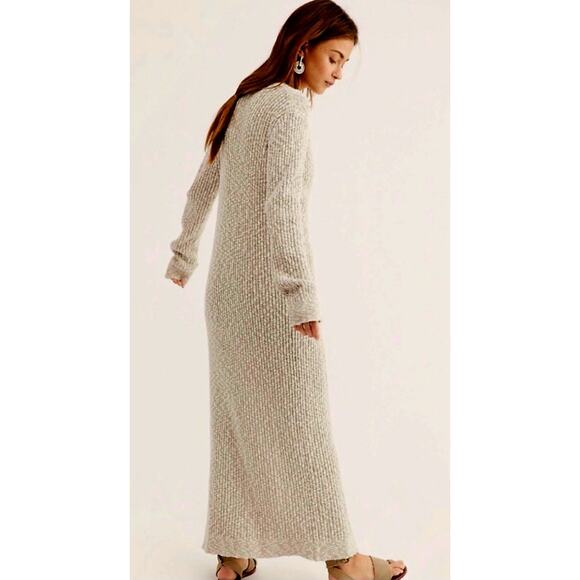 Free People Places to Go Maxi Cardigan Duster, Size S - Picture 2 of 10